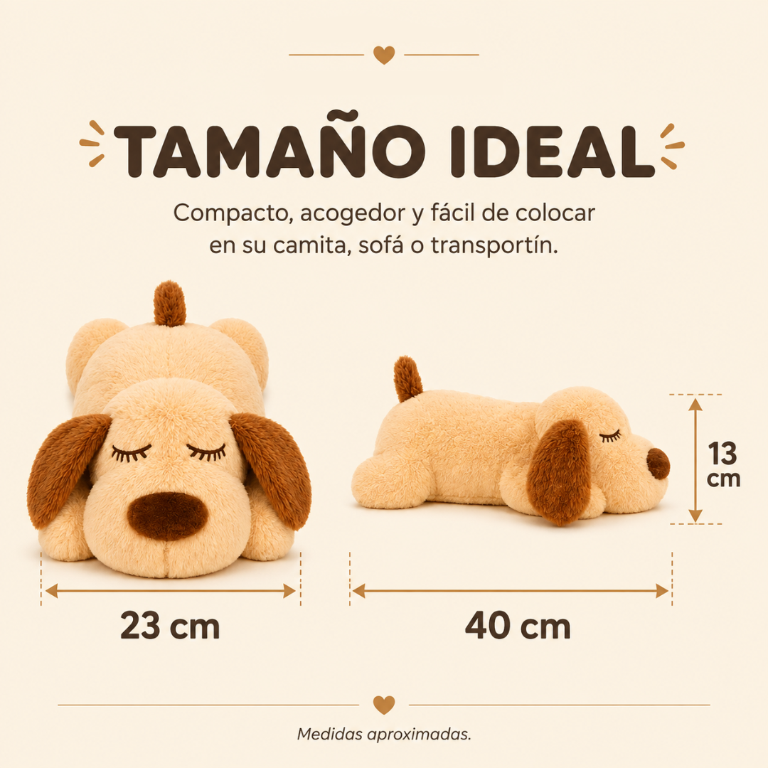 Peluche Calmante con Latido para Perros