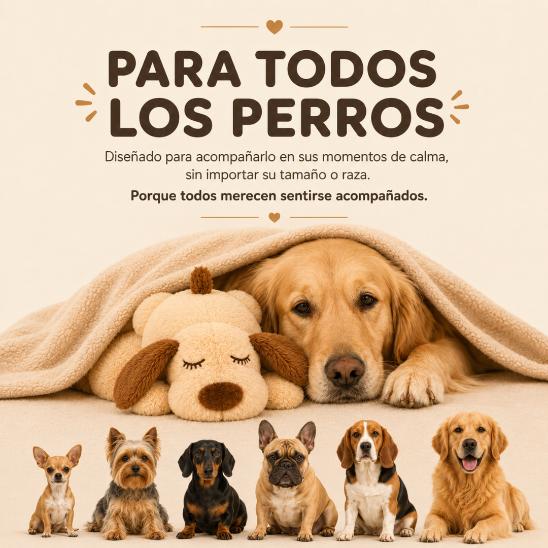 Peluche Calmante con Latido para Perros